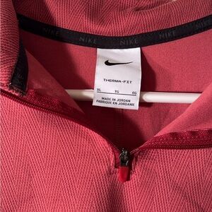 Nike Therma-Fit Red Pullover Sweatshirt